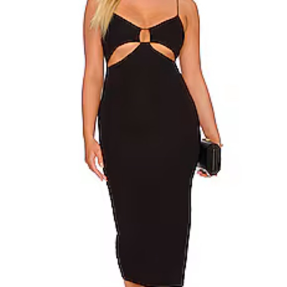 Good American Cut Out Cord Dress